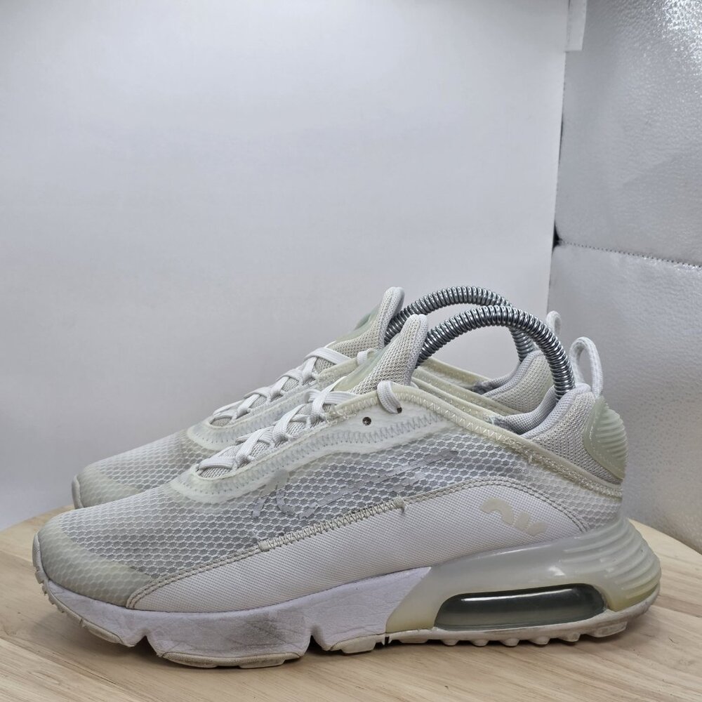 Womens Size 6.5 - Nike Air Max 2090  White CJ4066 102 Athletic Gym Shoes Sneaker